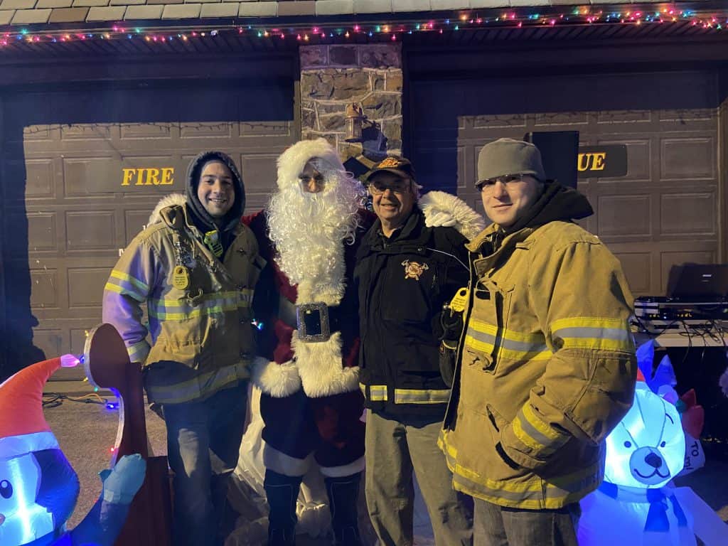 Tree Lighting Festival Mahwah Fire Rescue Co 1