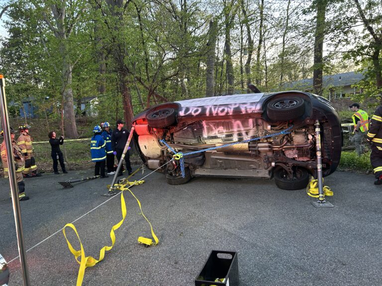 Extrication Drill With EMS